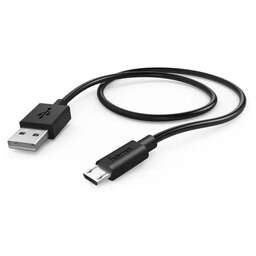 HAMA Кабель 00178328 USB (m)-micro USB (m) 0.6м черный