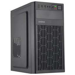 DIGMA Корпус DCC-MN302 черный без БП mATX 1x80mm 2x120mm 1xUSB2.0 1xUSB3.0 audio