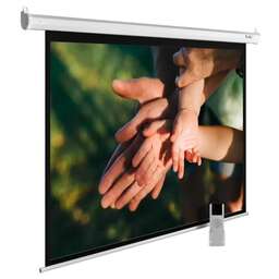 CACTUS Экран 156" 280x280см MotoExpert CS-PSME-280x280-WT 1:1 настенно-потолочный рулонный белый (моторизованный привод)