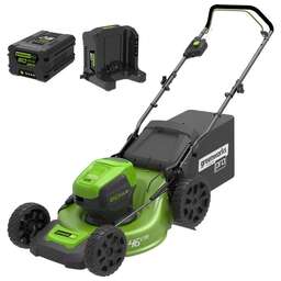 GREENWORKS Газонокосилка роторная GD60LM46HPK4 (2502807UB)