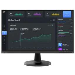 LENOVO Монитор 23.8" ThinkVision C24-40 черный VA 4ms 16:9 HDMI матовая 250cd 178гр/178гр 1920x1080 75Hz FreeSync VGA FHD 3.3кг