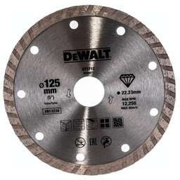 DEWALT Диск алмазный DT3712 d=125мм d(посад.)=22.2мм (угловые шлифмашины)