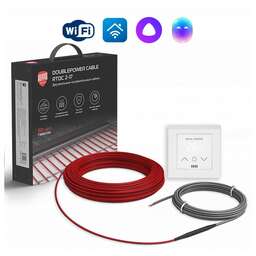 ROYAL THERMO Кабель нагревательный RTDC 2-17-1500 (комплект с терморегулятором RTS-16)