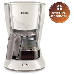 PHILIPS Кофеварка капельная HD7461/00 1000Вт бежевый