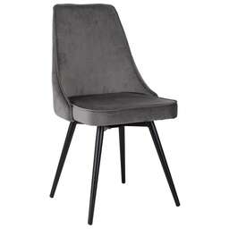 БЮРОКРАТ Стул CH-K4_SP, с поворотн. мех., на ножках, ткань, темно-серый [ch-k4_1/sp/hl18]