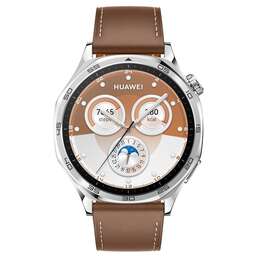 HUAWEI Смарт-часы Watch 5 Rates-L29L, 46мм, 1.5", темно-коричневый/титан [55020evm]