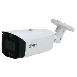 DAHUA DH-IPC-HFW3849T1P-AS-PV-0360B-S5 Уличная цилиндрическая IP-видеокамера TiOC с ИИ и активным сдерживанием 8Мп, 1/2.7” CMOS, объектив 3.6мм, видеоаналитика, ИК 30м, LED 30м, IP67