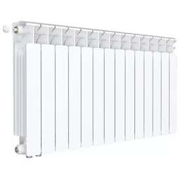 RIFAR Радиатор биметаллический BASE Ventil 500 х 14 секции нижнее левое подключение