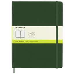 MOLESKINE Блокнот CLASSIC QP092K15 XLarge 190х250мм 192стр. нелинованный твердая обложка зеленый