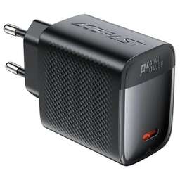 ACEFAST Сетевое зарядное устройство A112 PD45W Gan Single USB-C Charger EU. Цвет: черный