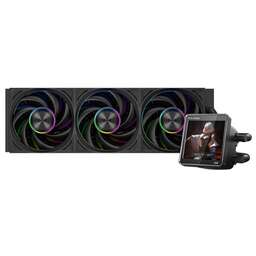 PCCOOLER Система водяного охлаждения DT360 Display ARGB Soc-AM5/AM4/1200/1700/1851 черный 4-pin 15-33.1dB Al LCD 320W Ret (DT360-BKAWXY-GL)