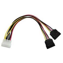 BURO Кабель Molex 8980 - SATA [bu-molex-2xsata]