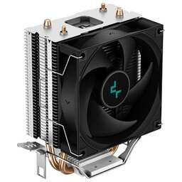 DEEPCOOL Cooler AG200 (100W Intel LGA1700/1200/1151/1150/1155 AMD AM5/AM4 30.5dB 500-3050 rpm 120мм медь+ алюминий)