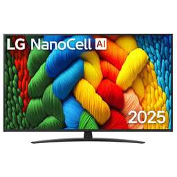 LG 55NANO81A6A.ARUG SMART TV 4K Ultra HD безрамочный