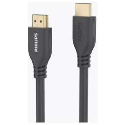 PHILIPS Кабель аудио-видео 8K 60 Гц Ultra HD HDMI (m)/HDMI (m) 3м. позолоч.конт. серый (SWV7130C/56)