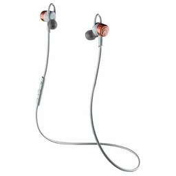 PLANTRONICS Гарнитура вкладыши BackBeat Go 3 белый/оранжевый беспроводные bluetooth шейный обод (204351-05)