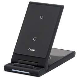 BURO Беспроводное зар./устр. CWC-QC5 15W 3A (QI) USB-C универсальное черный (CWC-QC5A15BK)