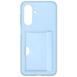 SAMSUNG Чехол (клип-кейс) Card Slot Case A17, для Galaxy A17, голубой [ef-oa176tlegru]