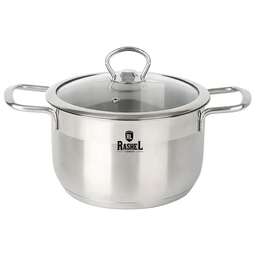 RASHEL Кастрюля из нержавеющей стали R-60 6л