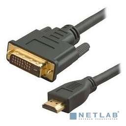 5bites APC-073-030 Кабель HDMI M / DVI M (24+1) double link, зол.разъемы, ферр.кольца, 3м