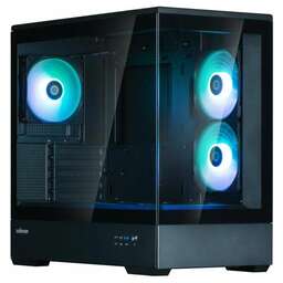 ZALMAN Корпус MiniTower P30 Black V2 (mATX, без БП, ARGB, USB3.2 Type-A + USB3.2 Type-C) ( P30 Black V2)