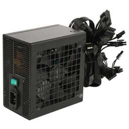 DEEPCOOL Блок питания 600W PF600 (ATX, 80+, APFC, 20+4 pin, 120mm fan, PCI-E 6+2Px4, 6xSATA) (R-PF600D-HA0B-WDEU)