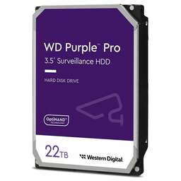 WD Жесткий диск Purple Pro 221PURP, 22ТБ, HDD, SATA III, 3.5"