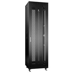 CABEUS Шкаф серверный ND-05C-42U60/100-BK напольный, металл перфорированный передняя дверь, 42U, 600x2055x1000 мм