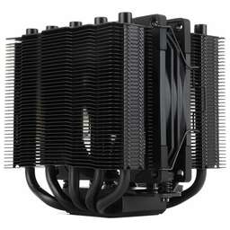 THERMALRIGHT Устройство охлаждения(кулер) Silver Soul 110 Black Soc-AM5/AM4/1151/1200/2066/2011/1700 черный 4-pin 23dB Al+Cu 400gr Ret (SILVER-SOUL-110-BL)