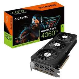 GIGABYTE Видеокарта NVIDIA GeForce RTX 4060TI GV-N406TGAMING OC-16GD 16ГБ Gaming, GDDR6, OC, Ret