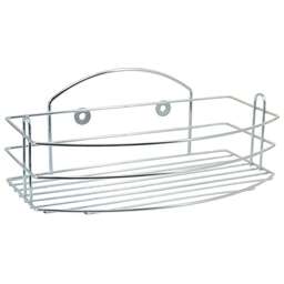 РОССИЯ RUS-385294-1Zn Полка для ванной 1-но ярусная навесная