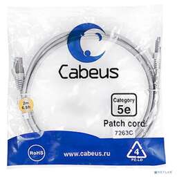 Cabeus PC-FTP-RJ45-Cat.5e-2m