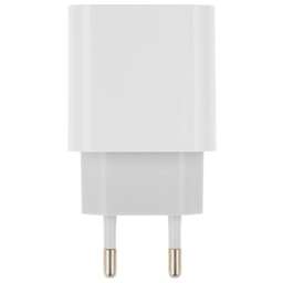 BORASCO Сетевое зарядное устройство USB type-C, 3A, белый [50634]