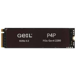 GEIL Накопитель SSD PCIe 4.0 x4 512GB P4PDC23C512A P4P M.2 2280 0.46 DWPD