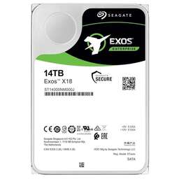 SEAGATE Жесткий диск серверный 3.5" 14TB Exos X18 ST14000NM000J SATA 6Gb/s, 7200rpm, 256MB