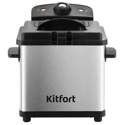 KITFORT Фритюрница КТ-6540, нержавеющая сталь/черный