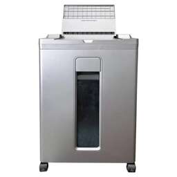 OFFICE KIT Шредер SA200M1,9х10 черный/серый с автоподачей (секр.P-5) фрагменты 220лист. 40лтр. скобы пл.карты