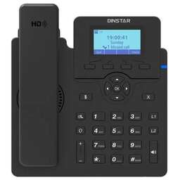 DINSTAR Телефон IP C60GP черный