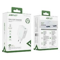 ACEFAST Зарядное устройство двухпортовое A5 PD32W USB-C+USB-A dual port charger (EU). Цвет: белый
