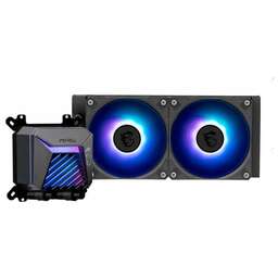 MSI СЖО для процессора MAG CORELIQUID A15 240 Soc-1700/1851/AM4/AM5 2xARGB Fan (306-7ZWAA11-L80)