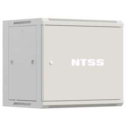 NTSS Шкаф коммутационный Премиум ( -W12U6060FD) настенный 12U 570x600мм пер.дв.металл 60кг серый 500мм 27кг 220град. 635мм IP20 сталь