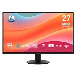 MSI 27" Монитор Pro MP272L, 1920x1080, IPS, 100Гц, 1хHDMI, 1хDP, черный [9s6-3pd6ct-008]