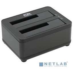 AgeStar 3UBT8 black Док-станция для HDD AgeStar 3UBT8 SATA III пластик/алюминий черный 2.5"/3.5"