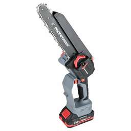 PROFIPOWER E0216 Аккумуляторная цепная пила бесщеточная MKGSH-18V (Li-ion-2шт, 2.0Ач, 20см, 8", 0-4500 об/мин, З/У, кейс)