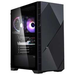 ZALMAN Корпус MidiTower Z3 ICEBERG black (ATX, без БП, ARGB, USB2.0 Type-A + 2xUSB3.2 Type-A) ( Z3 Iceberg black)