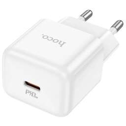 HOCO Сетевое зар./устр. N32 Glory White 30W 3A+2A+1.5A (PD+QC+AFC) USB Type-C универсальное белый