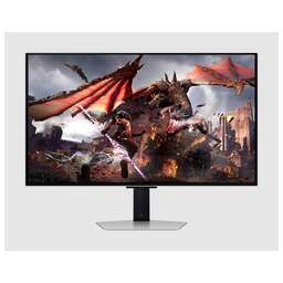 SAMSUNG Монитор 32" Odyssey OLED G8 LS32DG800SIXCI серебристый OLED LED 16:9 HDMI M/M TV матовая HAS Piv 250cd 178гр/178гр 3840x2160 240Hz FreeSync Premium Pro DP 4K USB 8.4кг