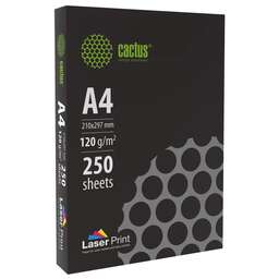 CACTUS Бумага CS-LPA4120250 A4 марка A/120г/м2/250л./белый CIE170% для лазерной печати