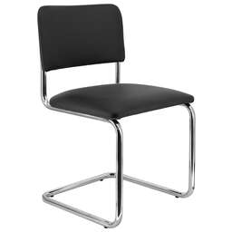 EVERPROF Кресло Silwia (Сильвия) Экокожа Черный