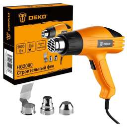 DEKO HG2000, 2000Вт, 2 скорости, защита от перегрева 083-1123